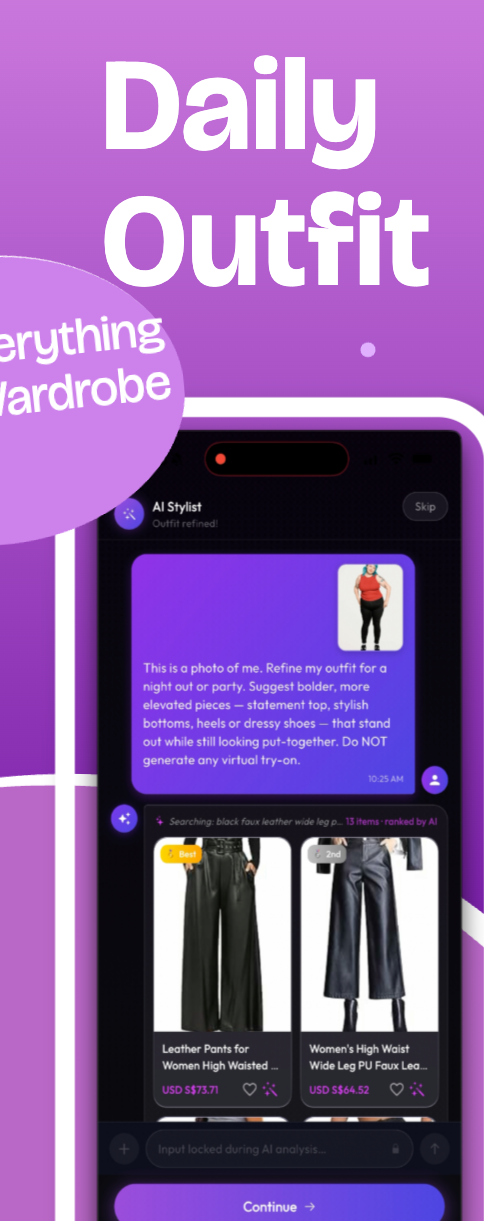 Outfit recommendations